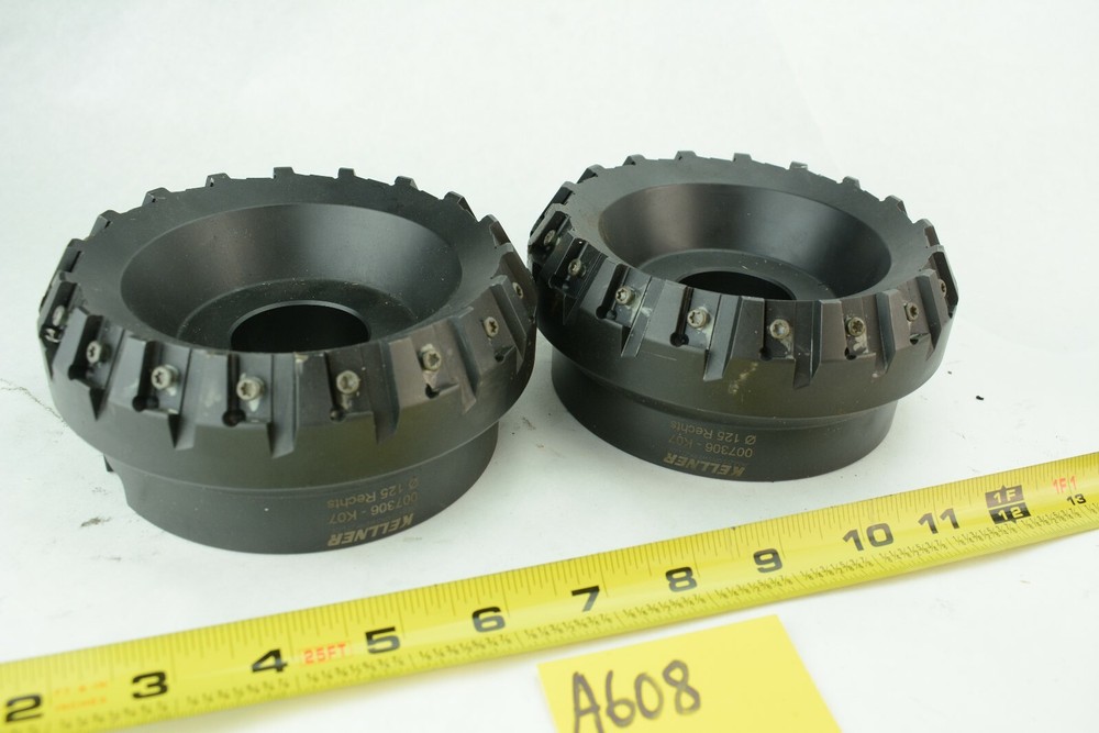 1pc Kellner Indexable Chamfer/Angle Face Mill 125mm right hand 007306