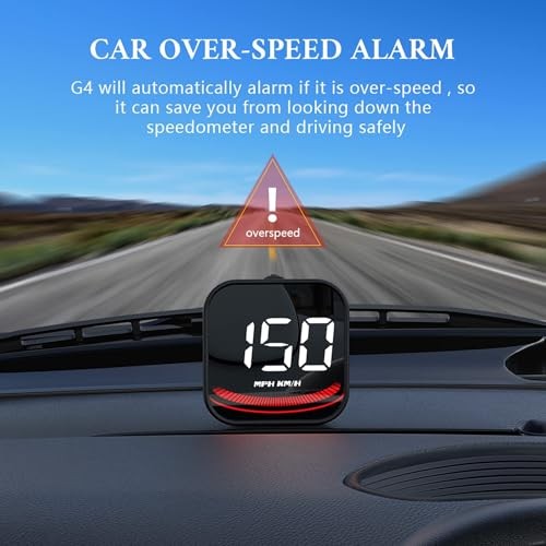 GPS Speedometer Digital Speedometer for Ca Universal Heads Up Display,