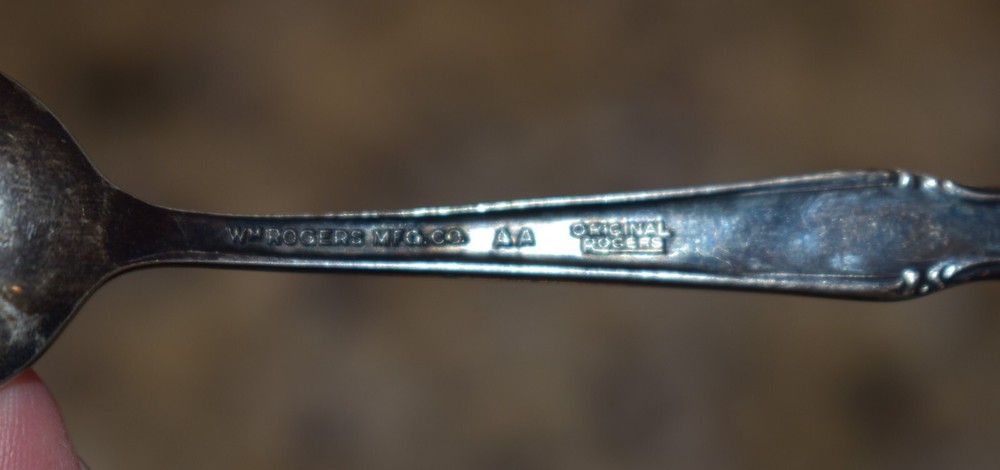 Wm Rogers AA Teaspoon