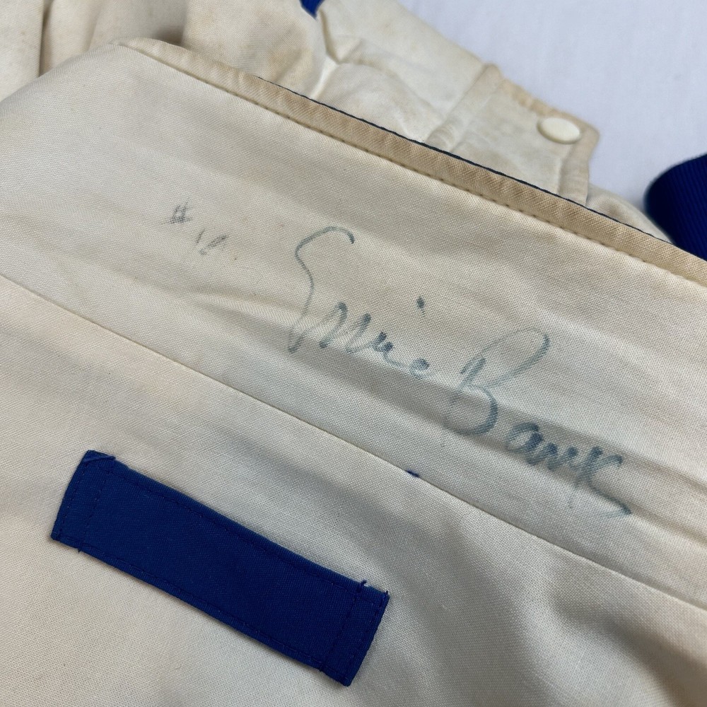 Ernie Banks Signed Cubs Vintage Jacket