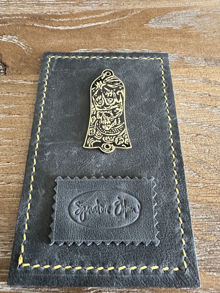 gibson les paul truss rod cover custom