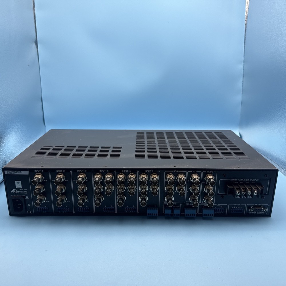 Extron MLS 506MA Multi-Format 6-Input MediaLink Switcher No Adapter