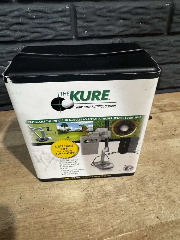 The Kure Total Putting Solution Laser Golf Training Aid System Missing Piece