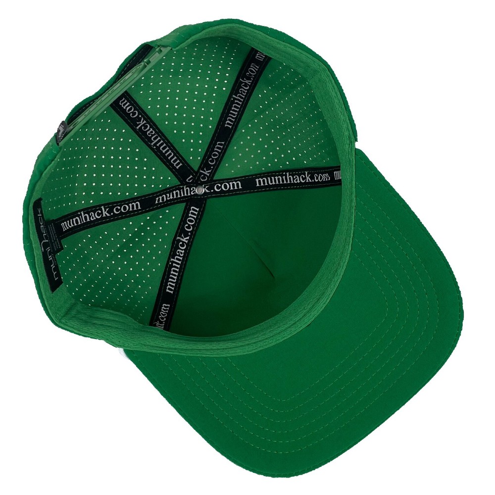 "Riverview G.C." - Funny Golf Hat -Caddy Green - Adjustable