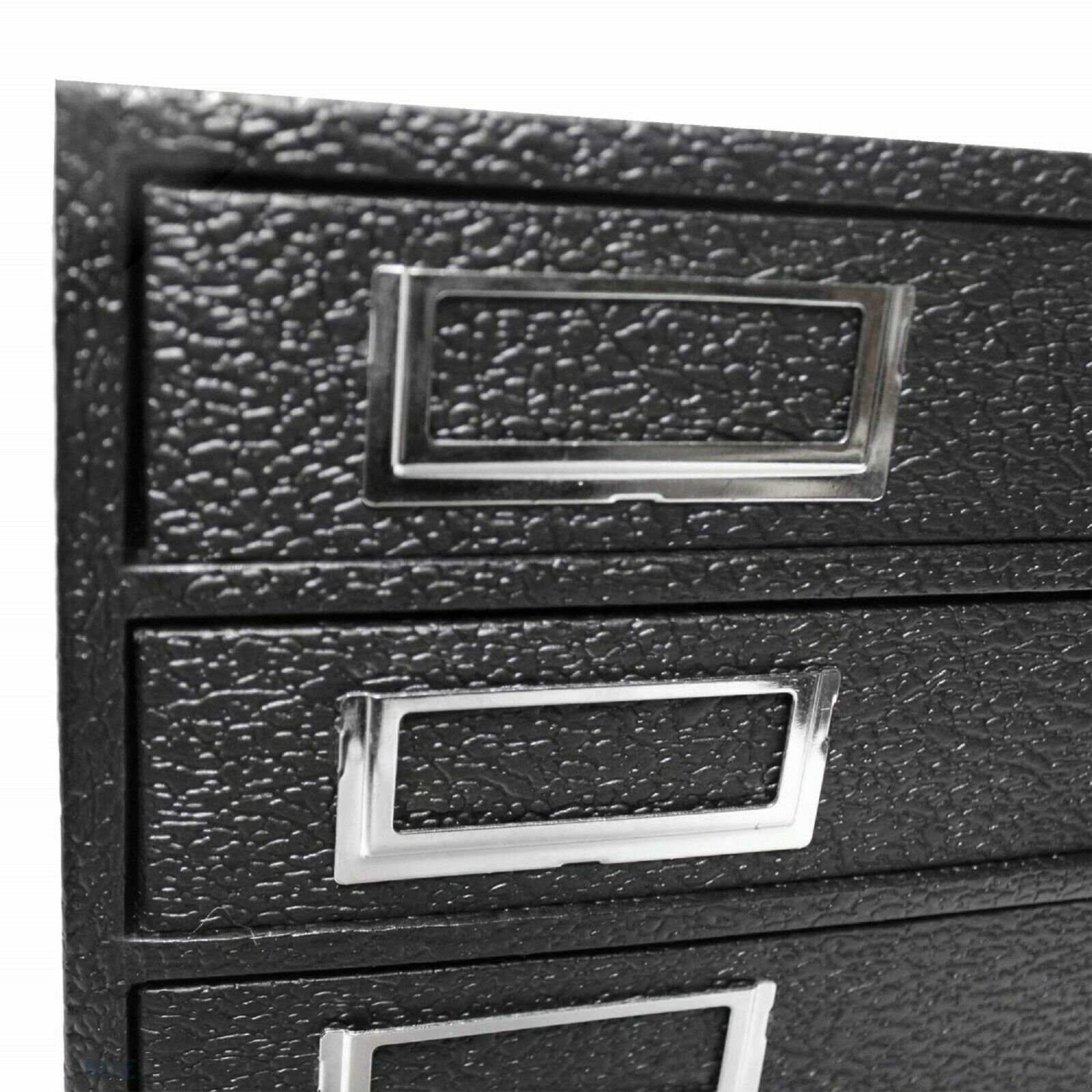 Novel Box 5 Drawer Jewelry Hobby Organizer Display Case w/Grey Flocked Compart