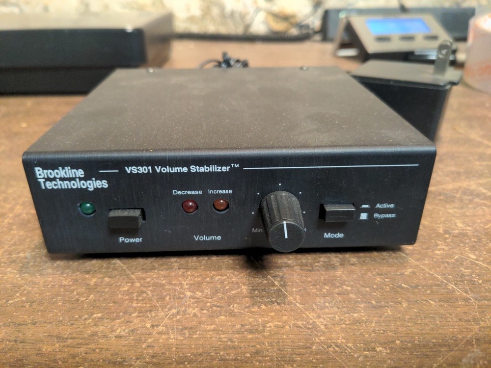 Brookline Technologies VS301 Volume Stabilizer Powers On No Further Testing