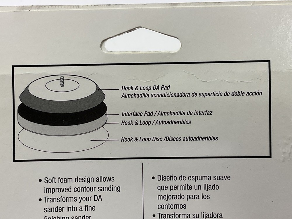 (2) Color Extra CX11127 6" Abrasives Hook And Loop Interface Backing Pad