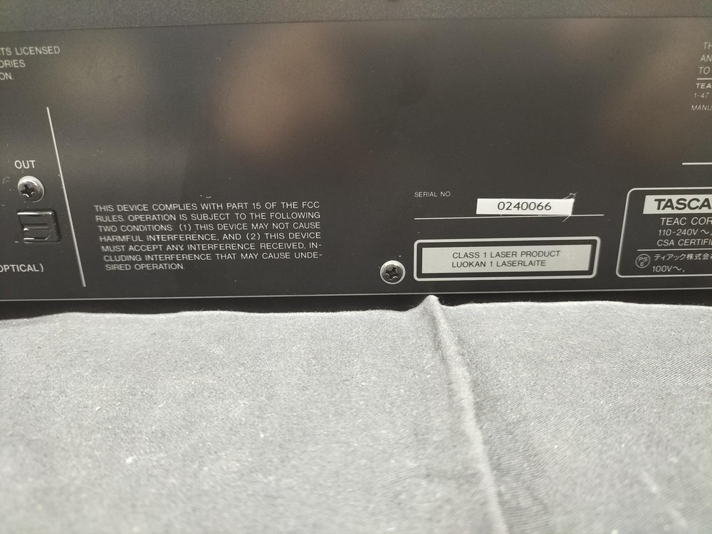 TEAC MD-02B MD Deck Used From Japan