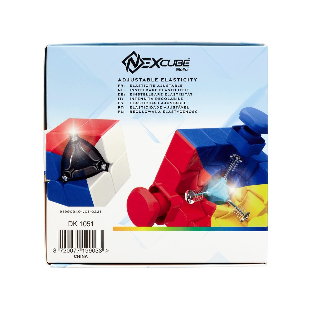 NEXcube 3x3 + 2x2 Classic - Stickerless Speed Cube - Super Smooth Technology Unl