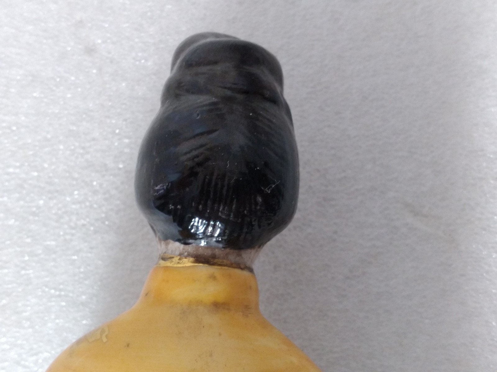 Vintage Japanese Geisha Figurine, Porcelain, Woman in a Kimono 9.5"H