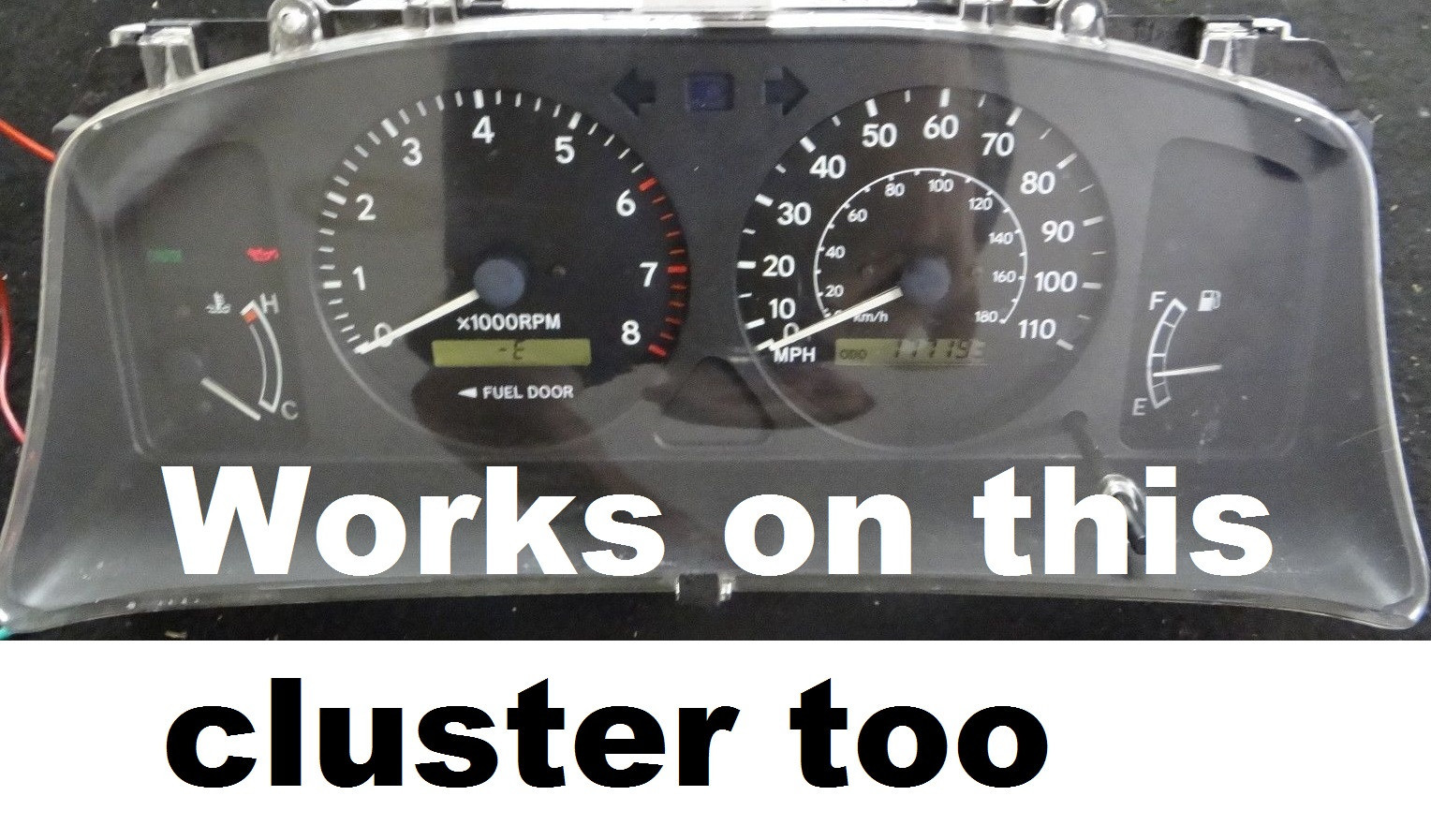 Replacement Cluster Led Kit 98-02 for Toyota Corolla or Chevy Prizm