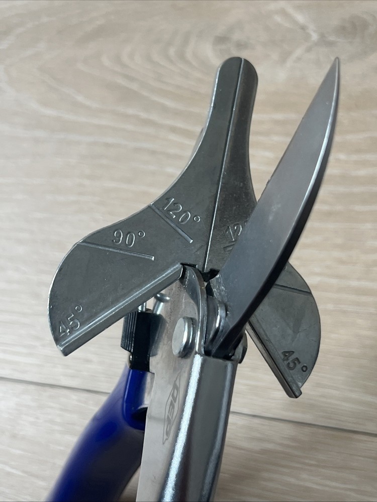 QEP 10711Q Multipurpose Miter Shears Angle Cutting Tool, Great Condition.