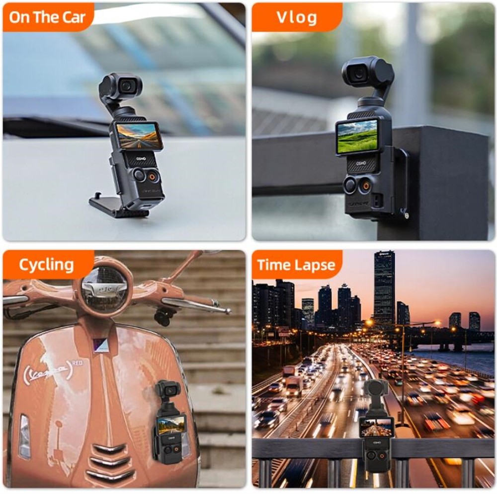 Magnetic Mount Tabletop Base Bracket Angles Adjustable for DJI Osmo Pocket 3