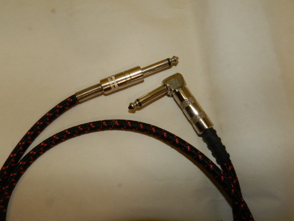 Guitar Patch Cable Cloth Covered 36 Inches Long