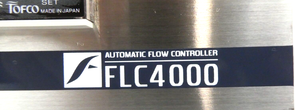 Tofco FLC4000-G10-9-A500-AA-TE Automatic Flow Controller FLC4000 Working Surplus