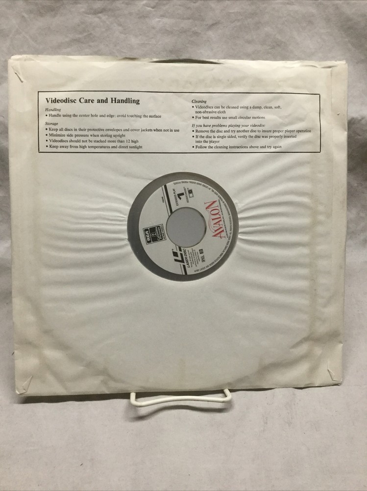 Avalon Widescreen Laserdisc Vintage Untested Barry Levinson