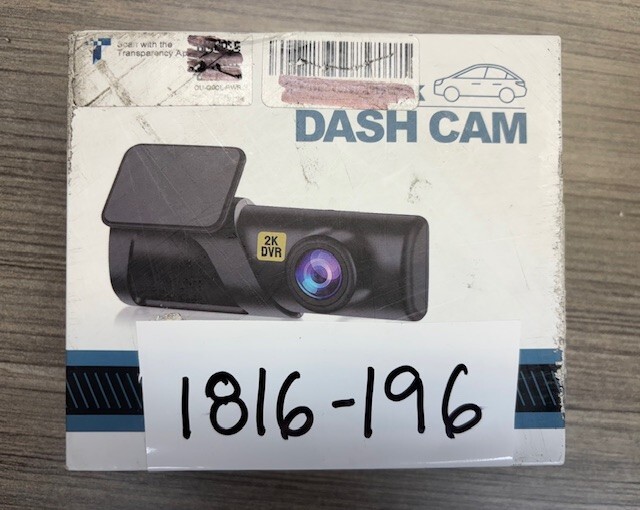 Dash Camera - Black