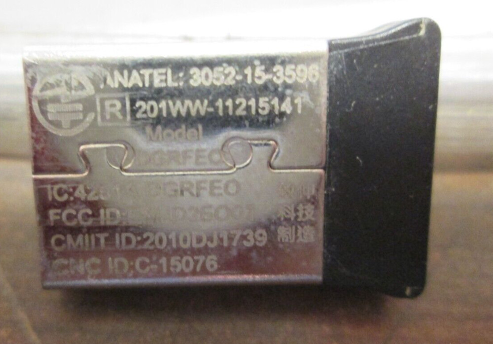 DELL DGRFEO USB WIRELESS RECEIVER DONGLE