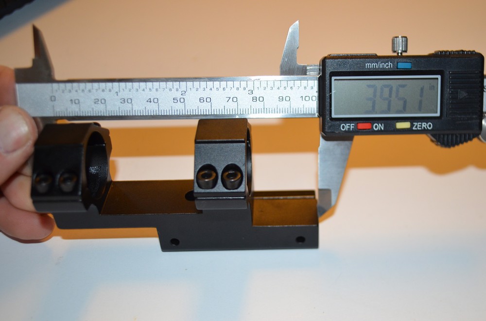 Dovetail 11mm Base Scope Mount for 1" Scope tubes. 25mm Ring