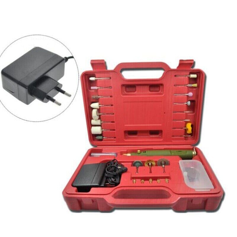 DIY Mini Electric Drill Sander Micro Hand Drill Electric Grinder Combo Set