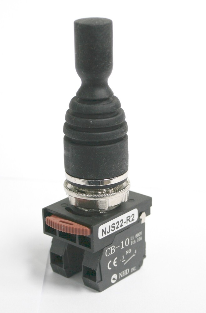 22 mm Joystick 2 Position Toggle Switch Spring Return from Right Left to Centre