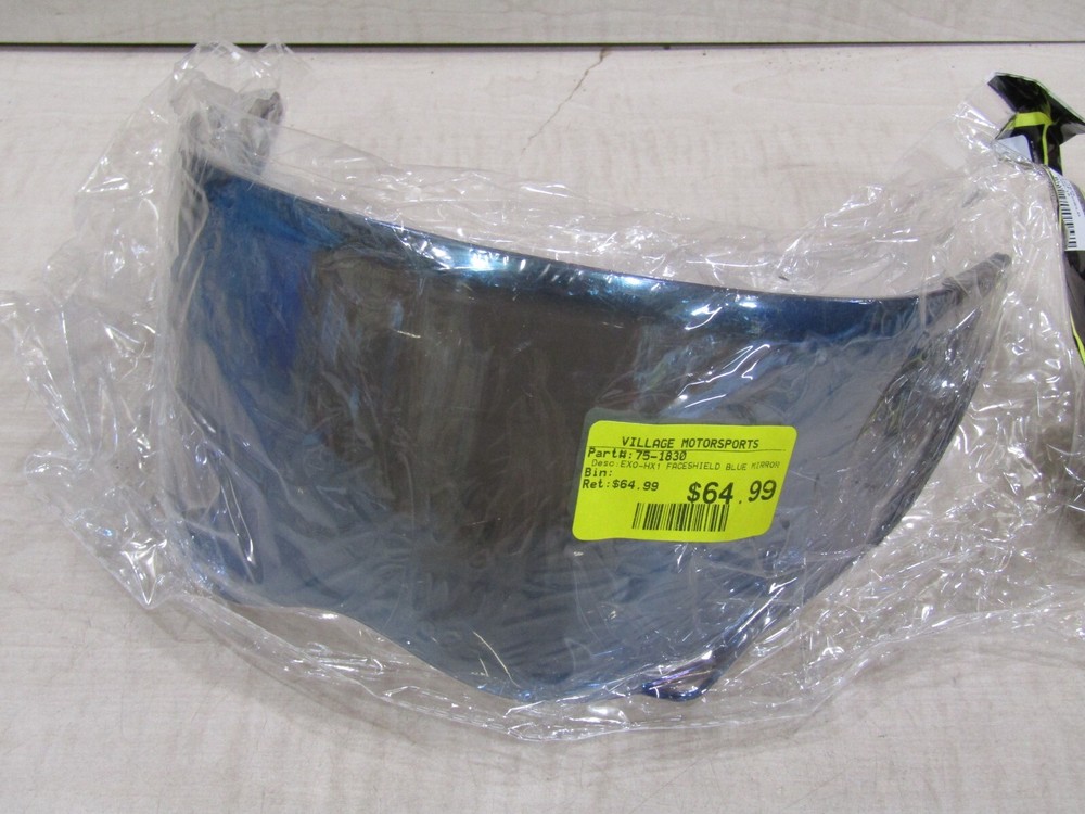 SCORPION KDF-19 BLUE FACESHIELD 75-1830