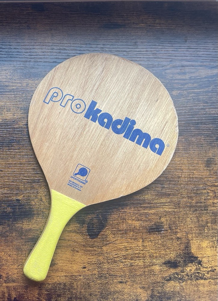 ProKadima Paddle Ball Beach/Backyard Paddle– Yellow
