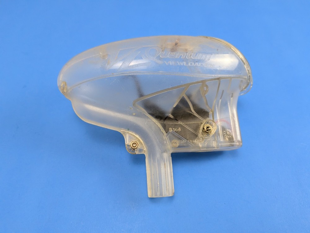 VL Quantum Viewloader Clear Motorized Paintball Hopper Feeder Loader