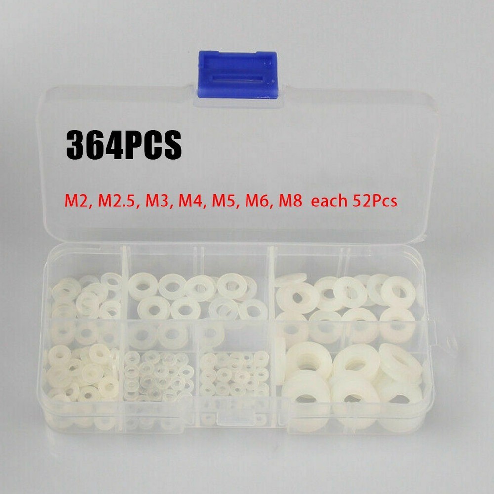 Washers 364PCS For Electrical Connections For Screws Threaded/bolt-type