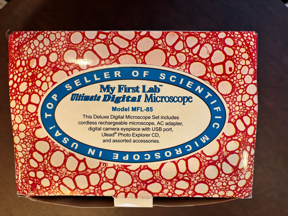 My First Lab Ultimate Digital Microscope Model MFL-85 - with Accessory Kit/Slide