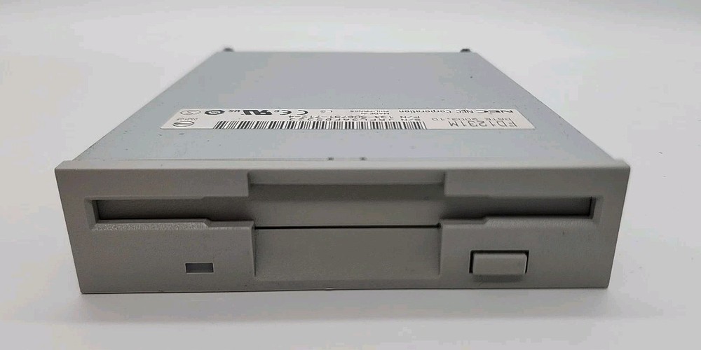 NEC FD1231M 3.5" Floppy Drive - Gray Bezel