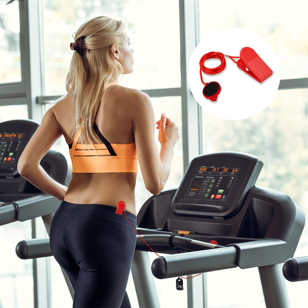 Tinoaly 2pcs Universal Treadmill Magnet Medium, 红色的