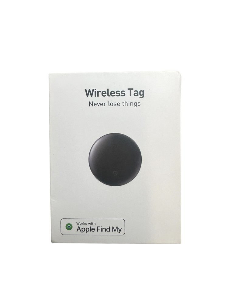 Rexzol Wireless Tag Black Compatible with Apple Find My