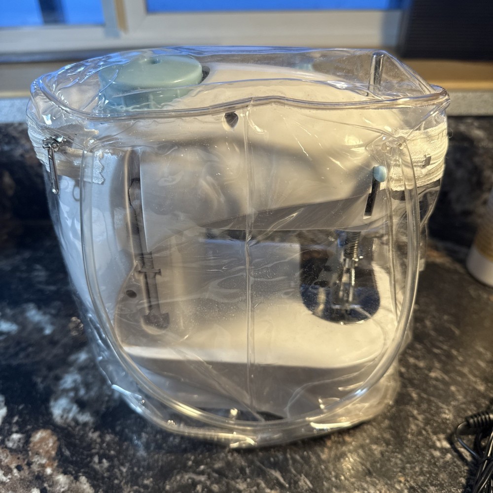 Sewing Genie Mini Sewing Machine With Bonus Mini-Stitcher EUC