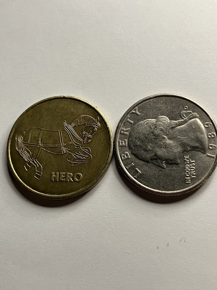Rare Salem Riverfront Carousel Token Hero Oregon #sr1