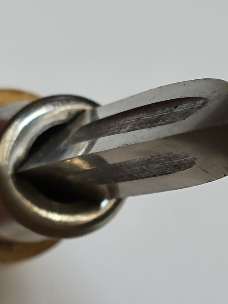 7-1/4" Machinists Triangular Hollow Scraper