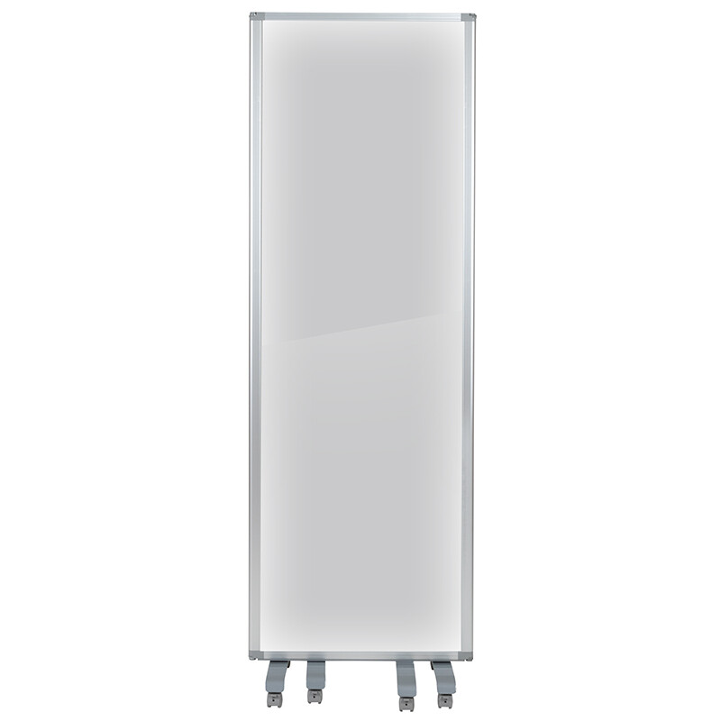 Transparent Acrylic Mobile Partition with Lockable Casters 3 sizes 1-3 sections
