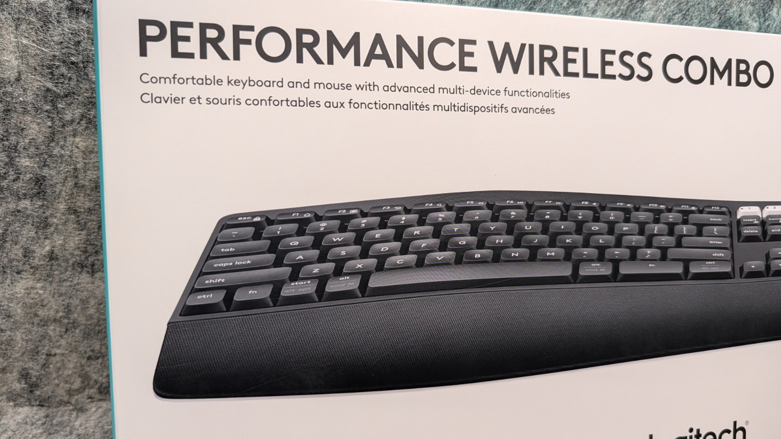Logitech MK850 Performance Wireless Keyboard Mouse Combo Unifying USB K850 M720