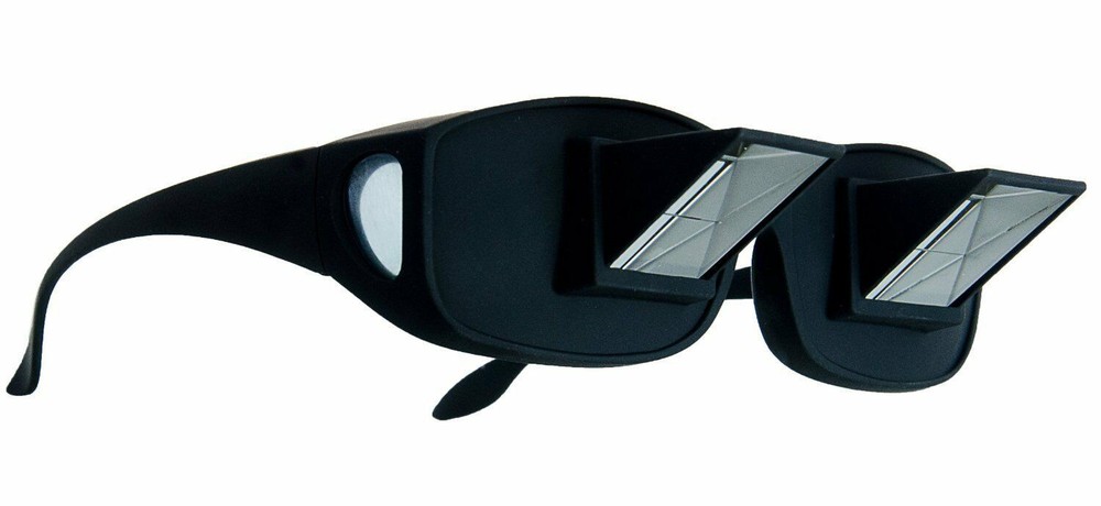 Prism Glasses 90 Degree Viewing Angle Function Allows Convenient Reading and Remote