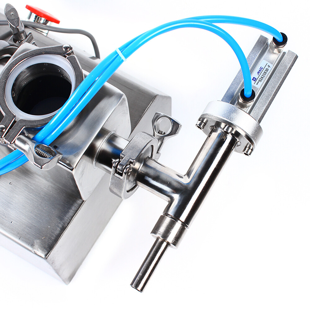 Single Head Pneumatic Liquid Paste Filling Machine Semi-automatic 50-500ml New