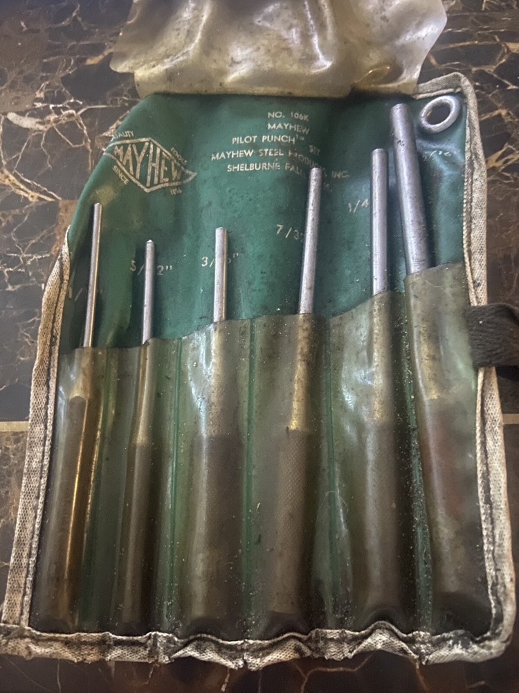 6 Pc. 106-K Pilot Punch Kit MAY-62250