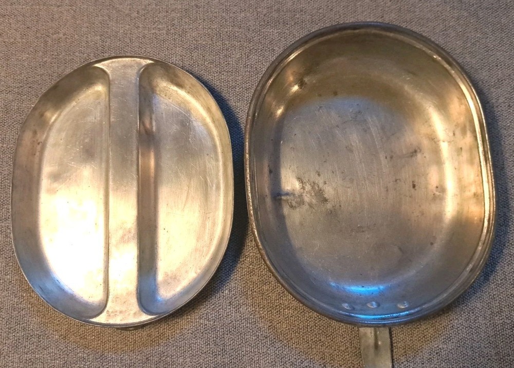 Original US WW2 Mess Kit 1942 AGM CO No Utensils READ