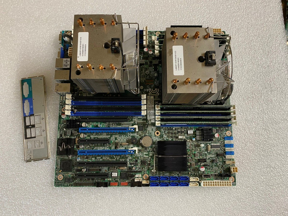 Intel DBS2600CO  E5-2637 V2 NO  MEMORY  Server Board