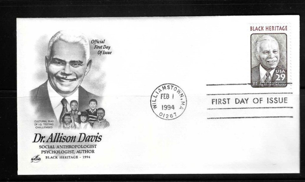 US SC # 2816 Dr. Allison Davis  . Artcraft Cachet