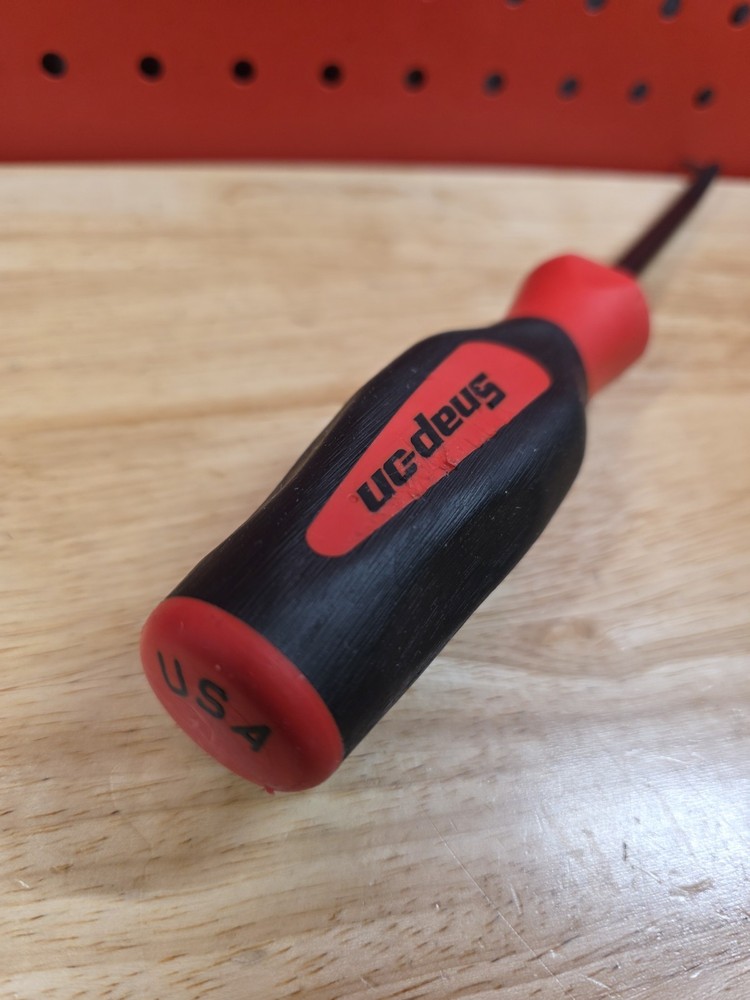 Snap-on Tools SGCP1B 10" RED Soft Grip Cotter Pin Pick Puller