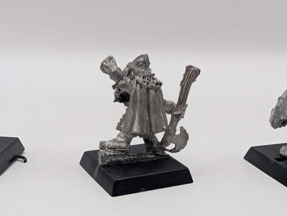 Citadel Dwarf Miniatures x3 - OOP 1980s BC020
