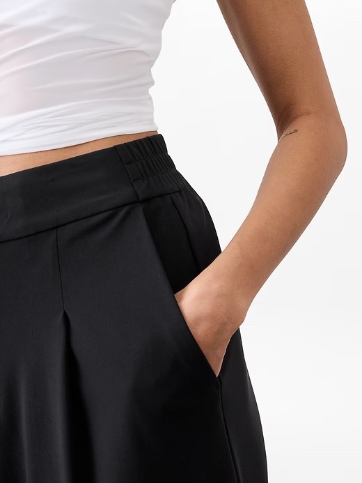 ATHLETA Pinnacle High Rise Trouser Plus 20 | Black Pant #472041 NEW