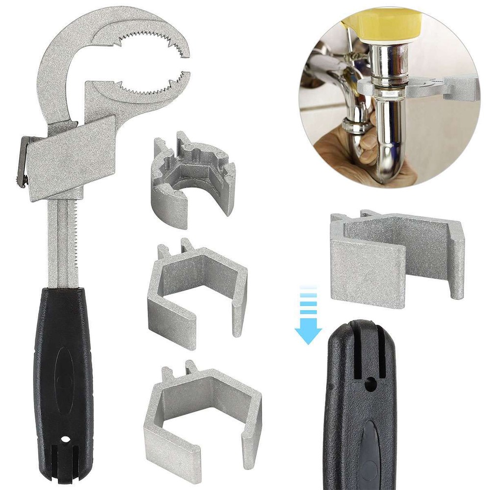 Multifunction Adjustable Double Ended Wrench WATER PIPE Hand Tools Universal