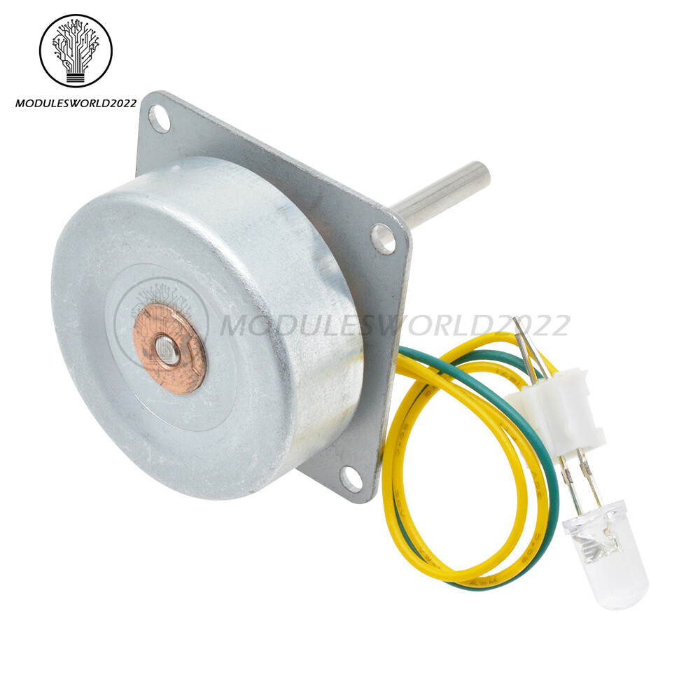 AC 3 Phase Micro Brushless Generator Mini Wind Hand Generator Motor 3-24V DIY