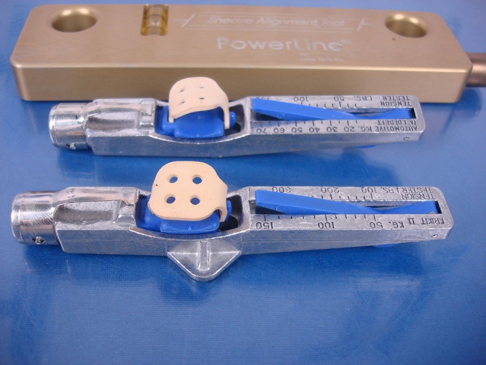 Laser Tools Green Beam Sheave Alignment System with Power Line